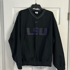 Nike LSU Black Pullover Jacket